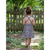 Cross Back Twirly Dress
