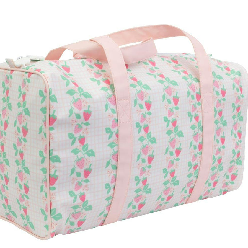 The Duffle Bag in Strawberries