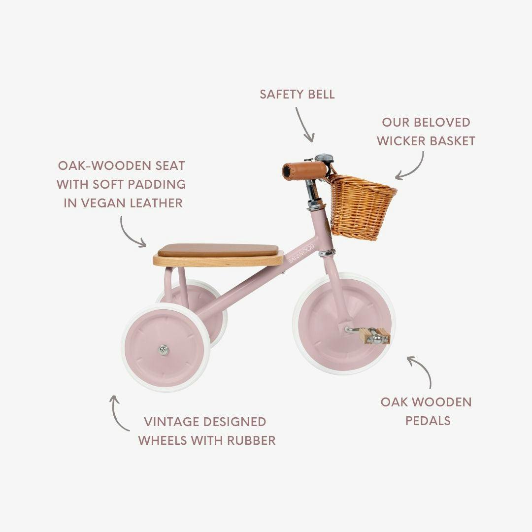 Trike vintage - Dusty Pink