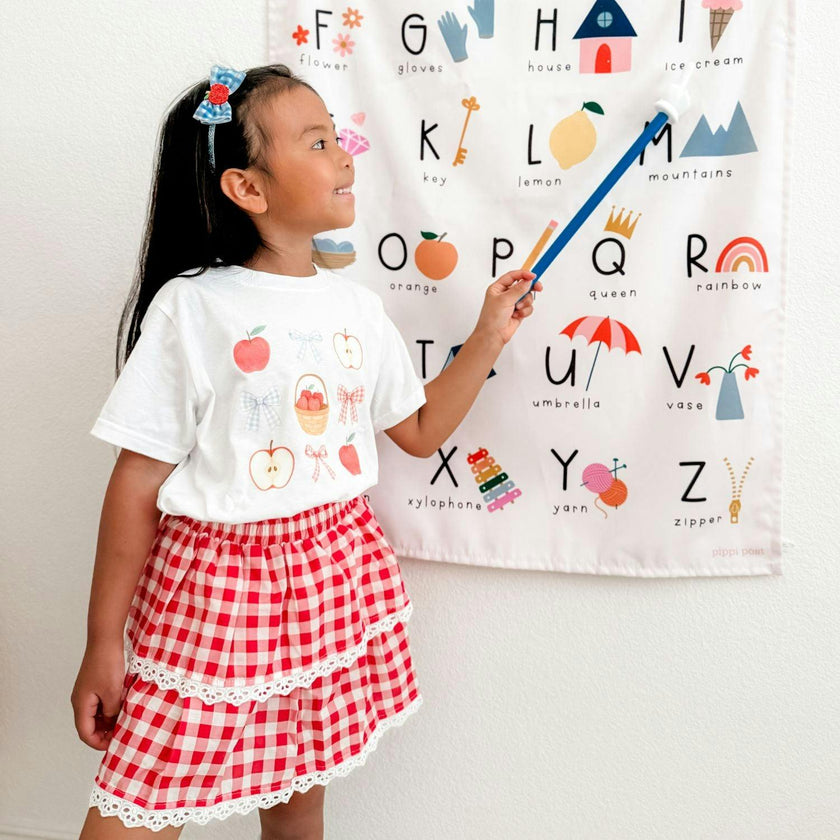 Apple Picking Cutie Short Sleeve T-Shirt
