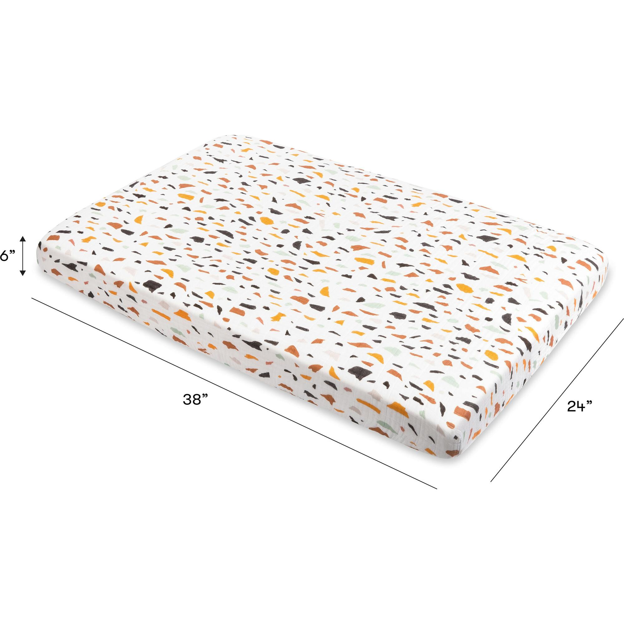 Organic Muslin Cotton Mini Crib Sheet