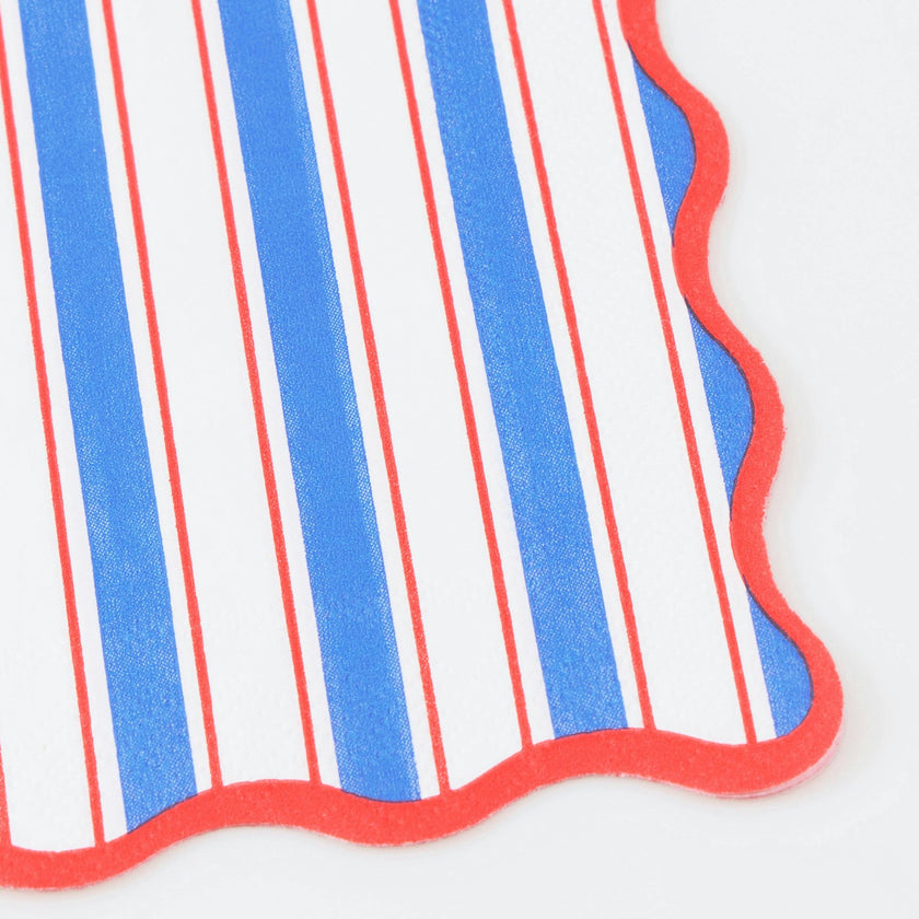 Nautical Striped Small Napkins