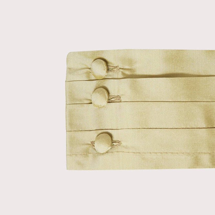 Green Silk Pageboy Cummerbund