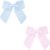Seersucker Hair Bow