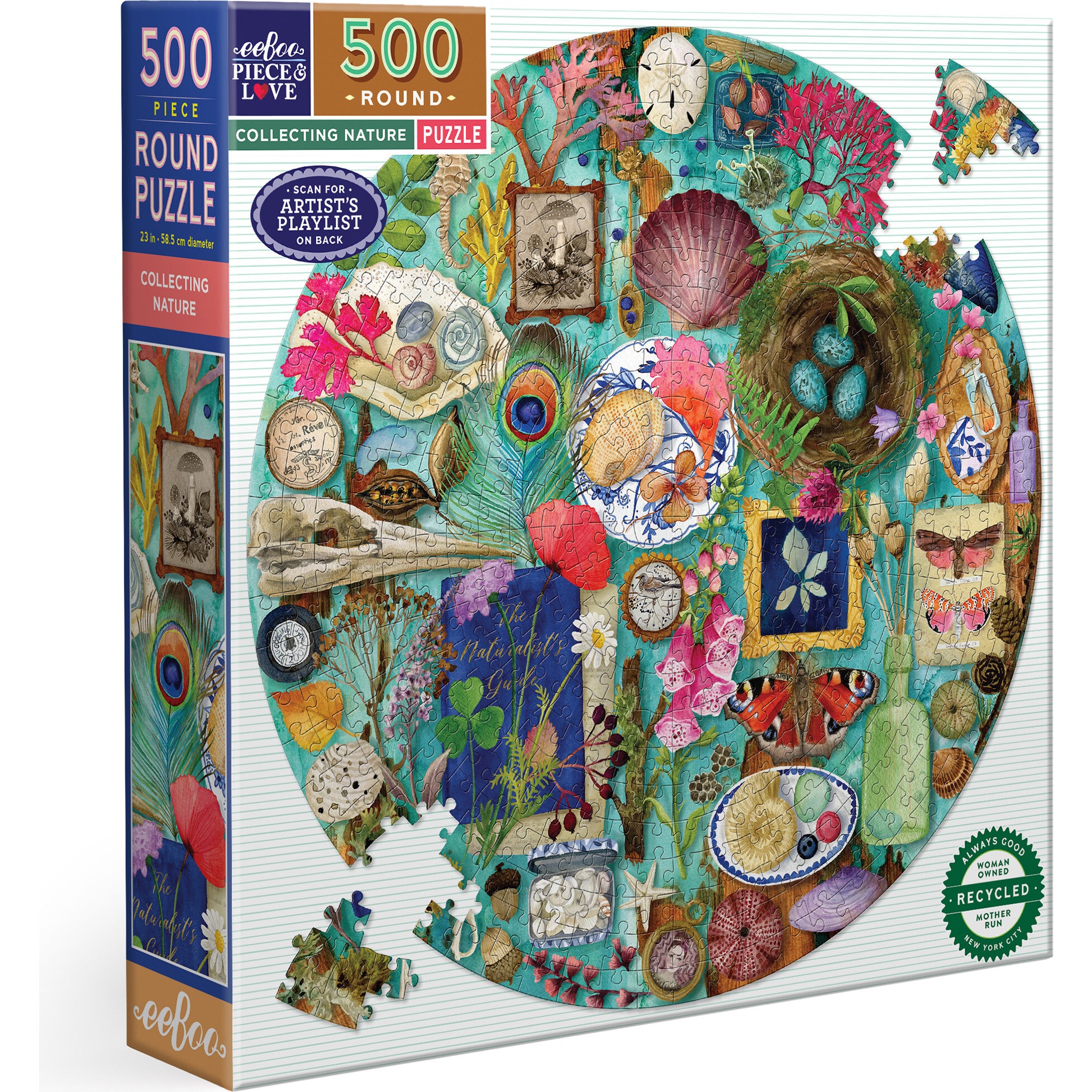 Piece&Love: Collecting Nature - 500 pc Puzzle