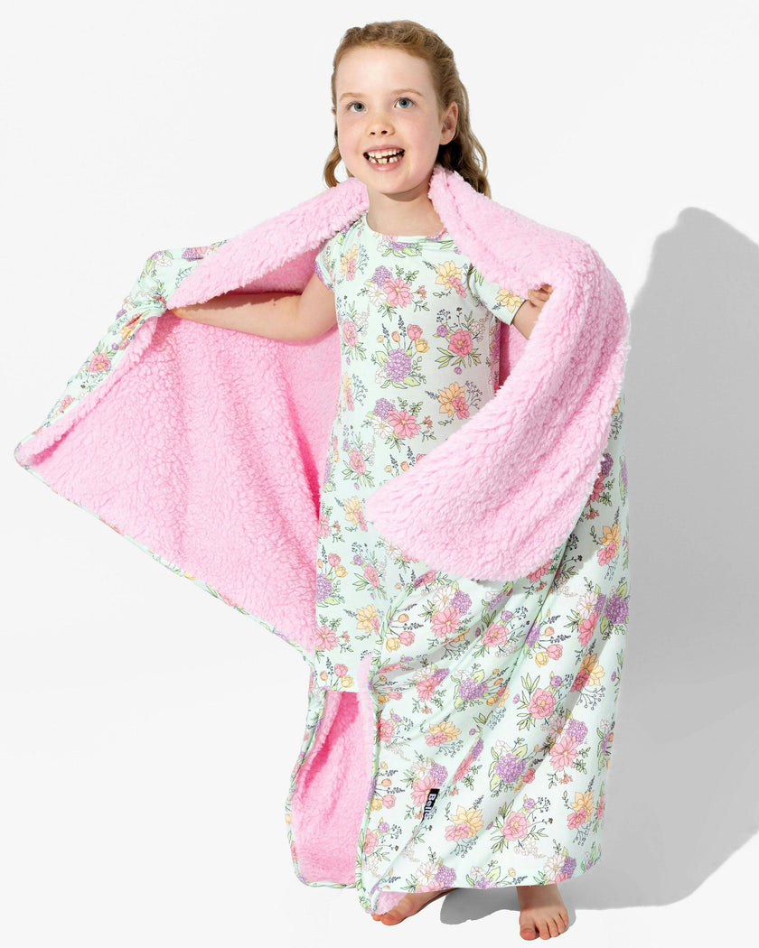 Petals & Posies Bamboo Blanket
