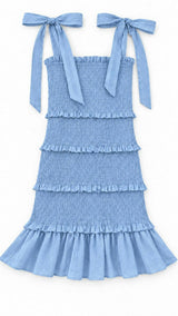 Reine Dress Baby Blue