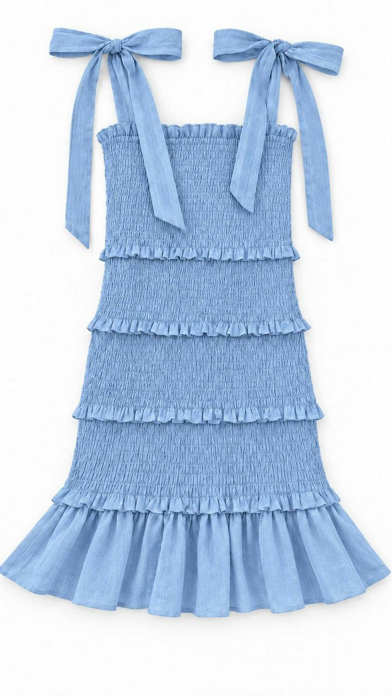 Reine Dress Baby Blue