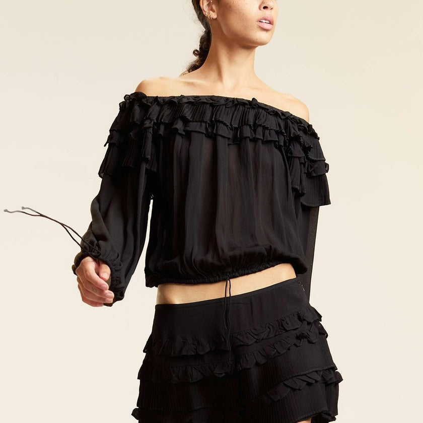Bella Ruffle Blouse
