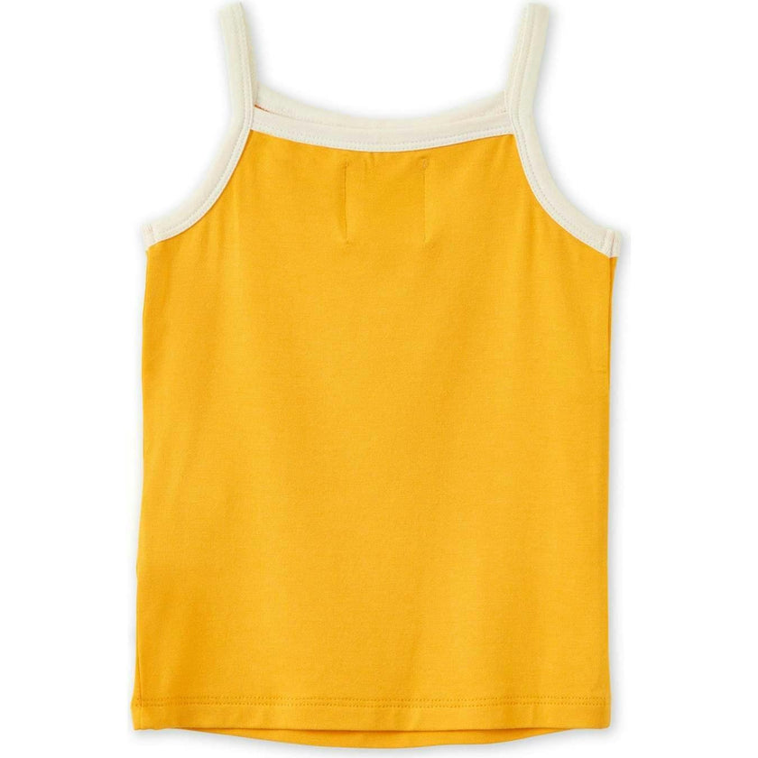 ECOVERO™ Thin Strap Tank Top, Yellow