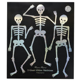Giant Glitter Jointed Skeleton Decorations