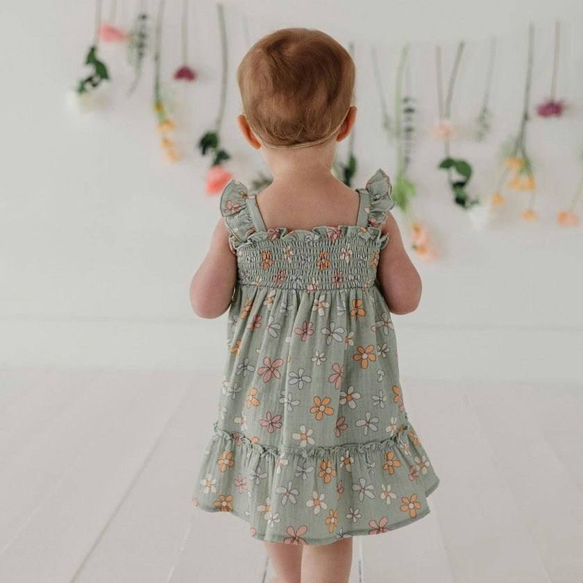 Baby Girl Flutter Dress Set