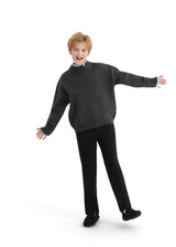 Dark Gray Classic Knit Sweater