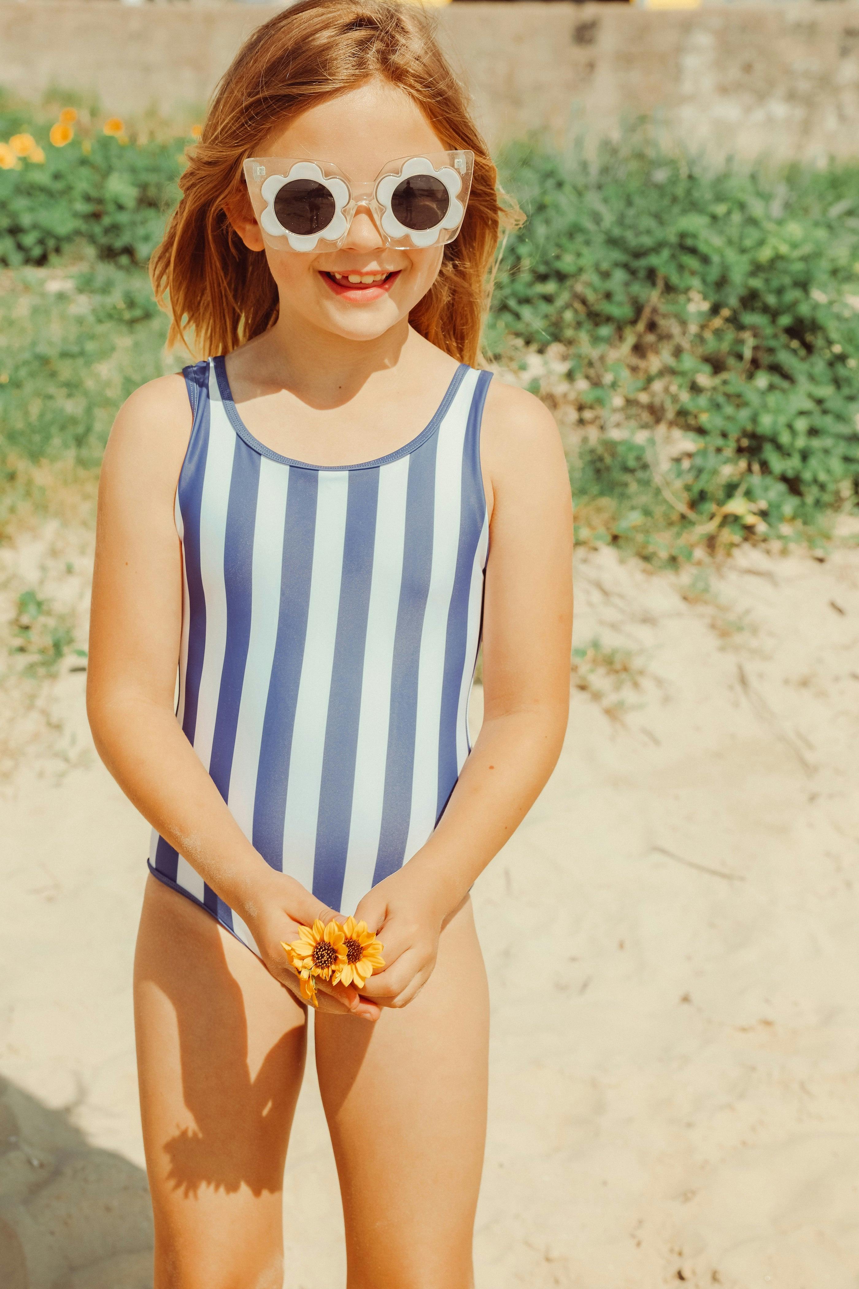 Nautical Stripe One Piece Tank
