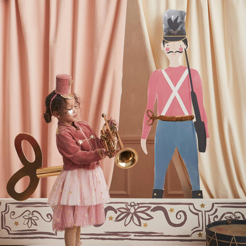 Pink Soldier Costume 5-6 Years