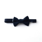 Kids White Buttondown Bowtie and Suspenders Set