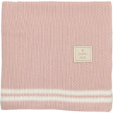 Duo Stripe Chunky-Knit Blanket