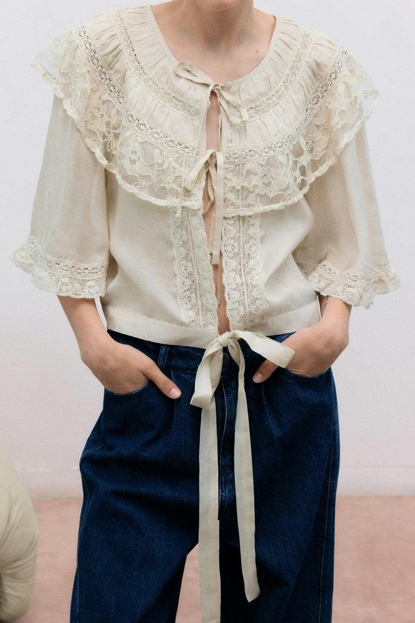 Ammi Woman Blouse Ecru
