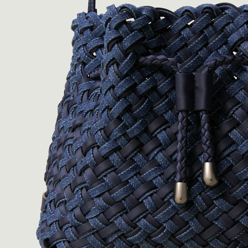 Gramercy Bucket Double Weave Denim | Indigo