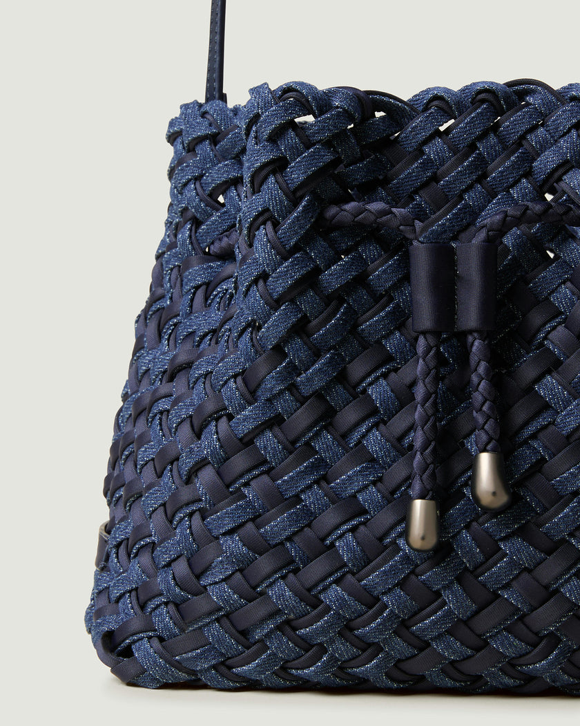 Gramercy Bucket Double Weave Denim | Indigo