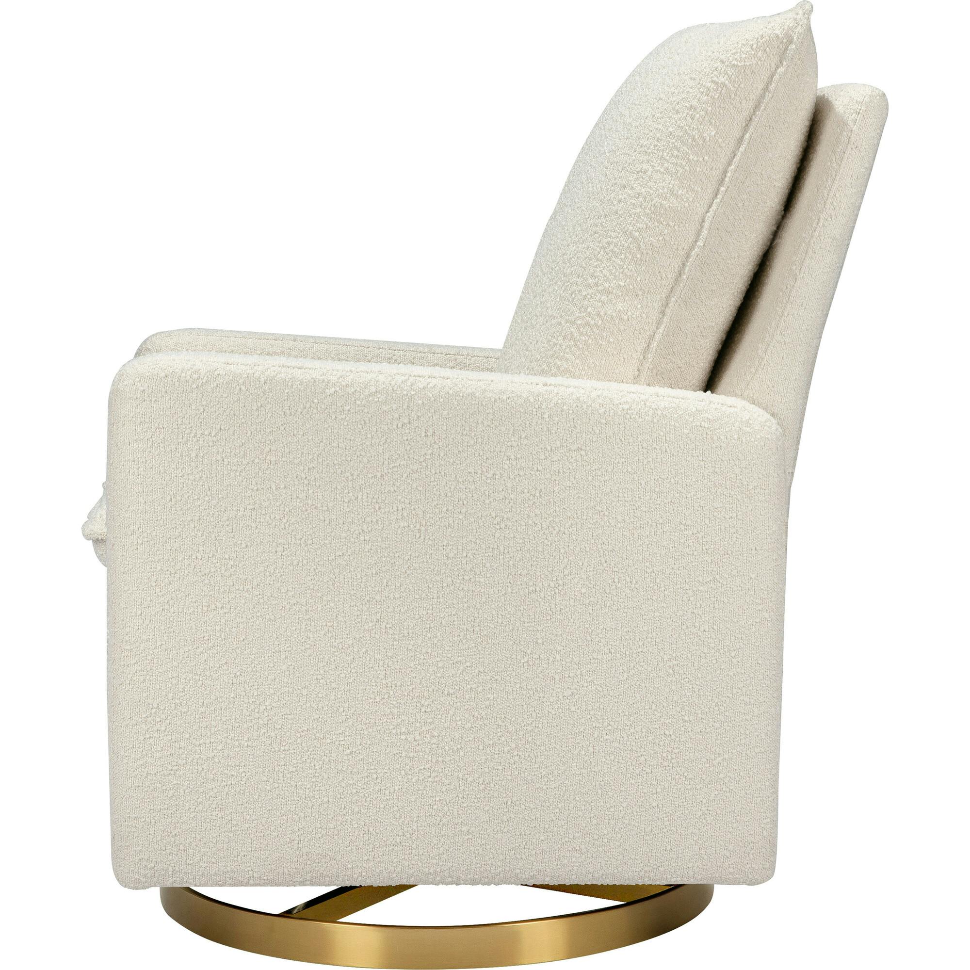 Cali Pillowback Swivel Glider