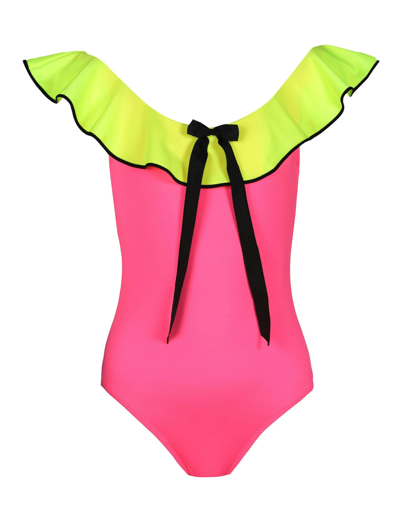 Solar Sleeveless One-Piece Swimsuit
