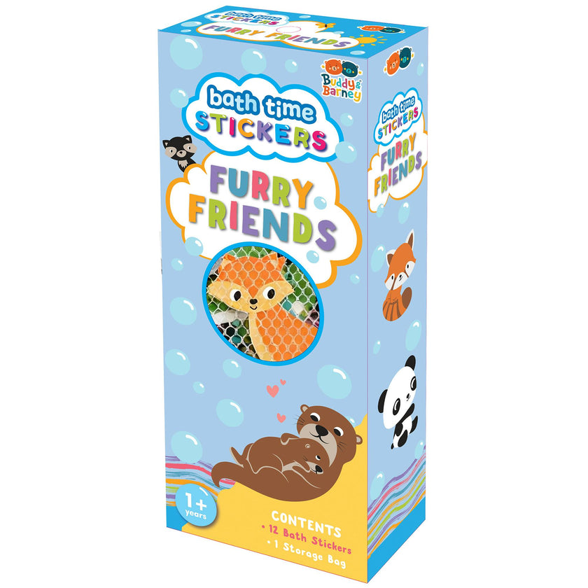 Bath Time: Stickers - Furry Friends