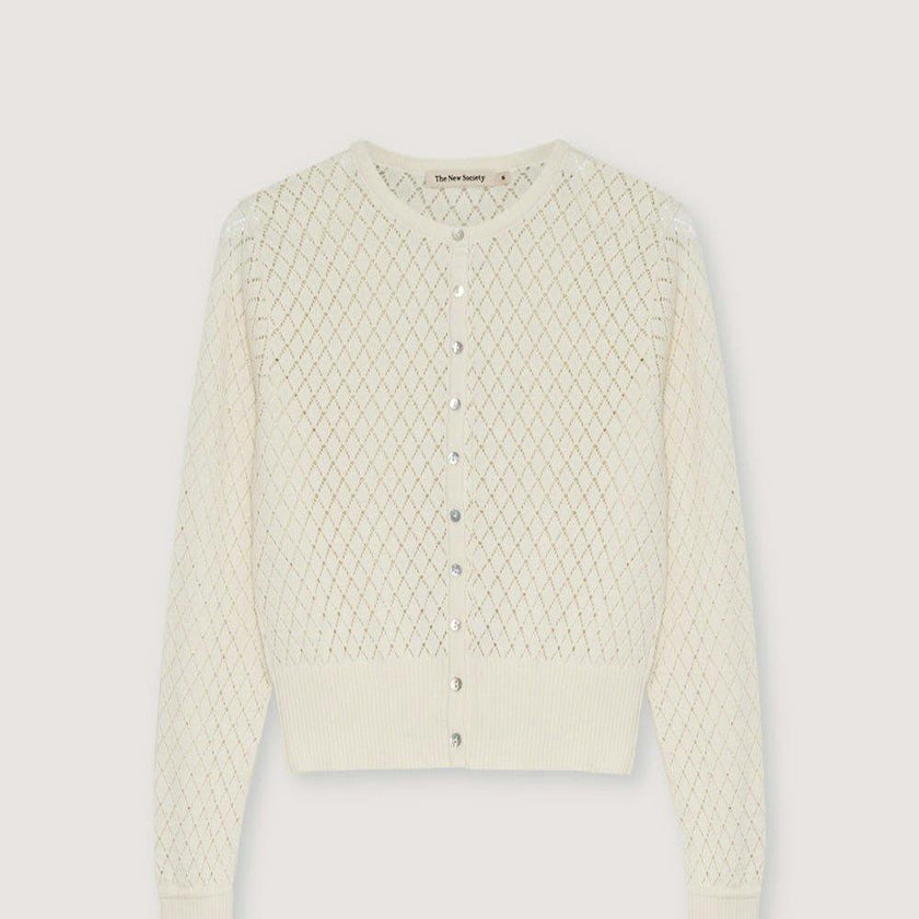 Lirio Woman Cardigan Ecru