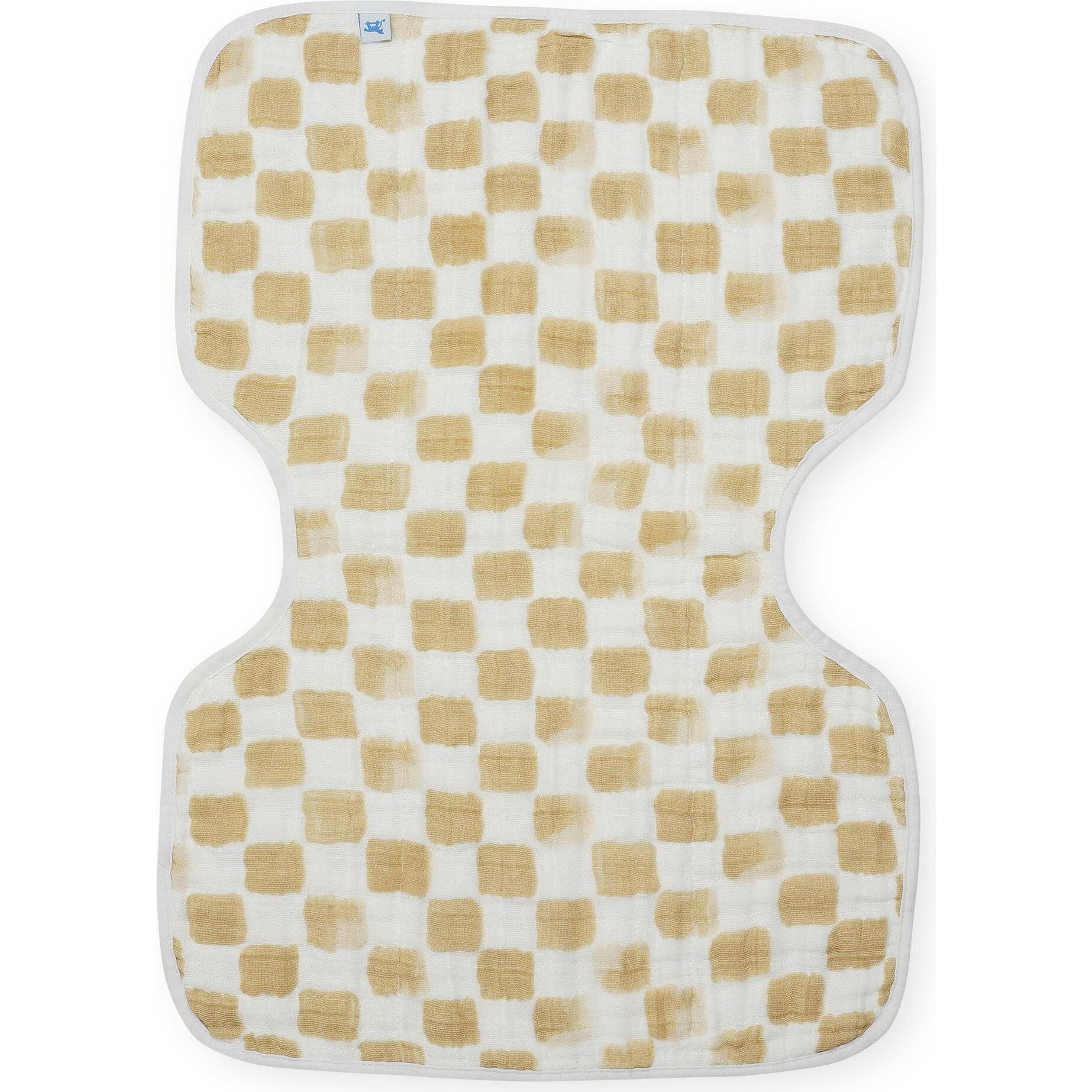 Cotton Muslin Burp Cloth - Adobe Checker