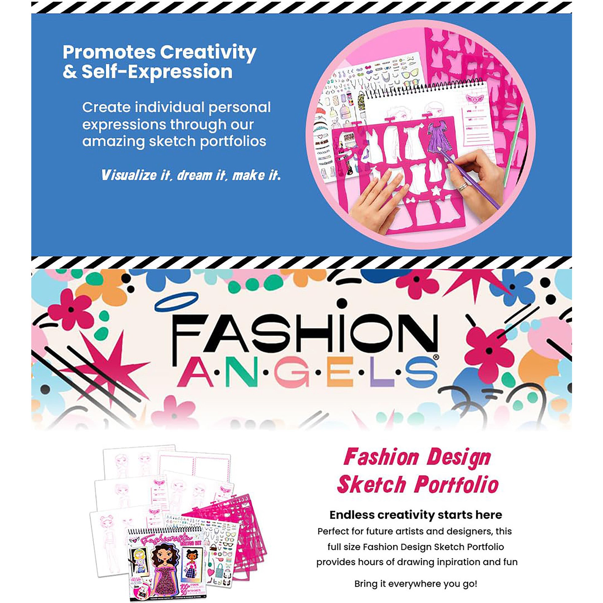 Sketch Portfolio Set: Fashionista