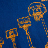 Kids Blue Adjustable Hoop Long Sleeve