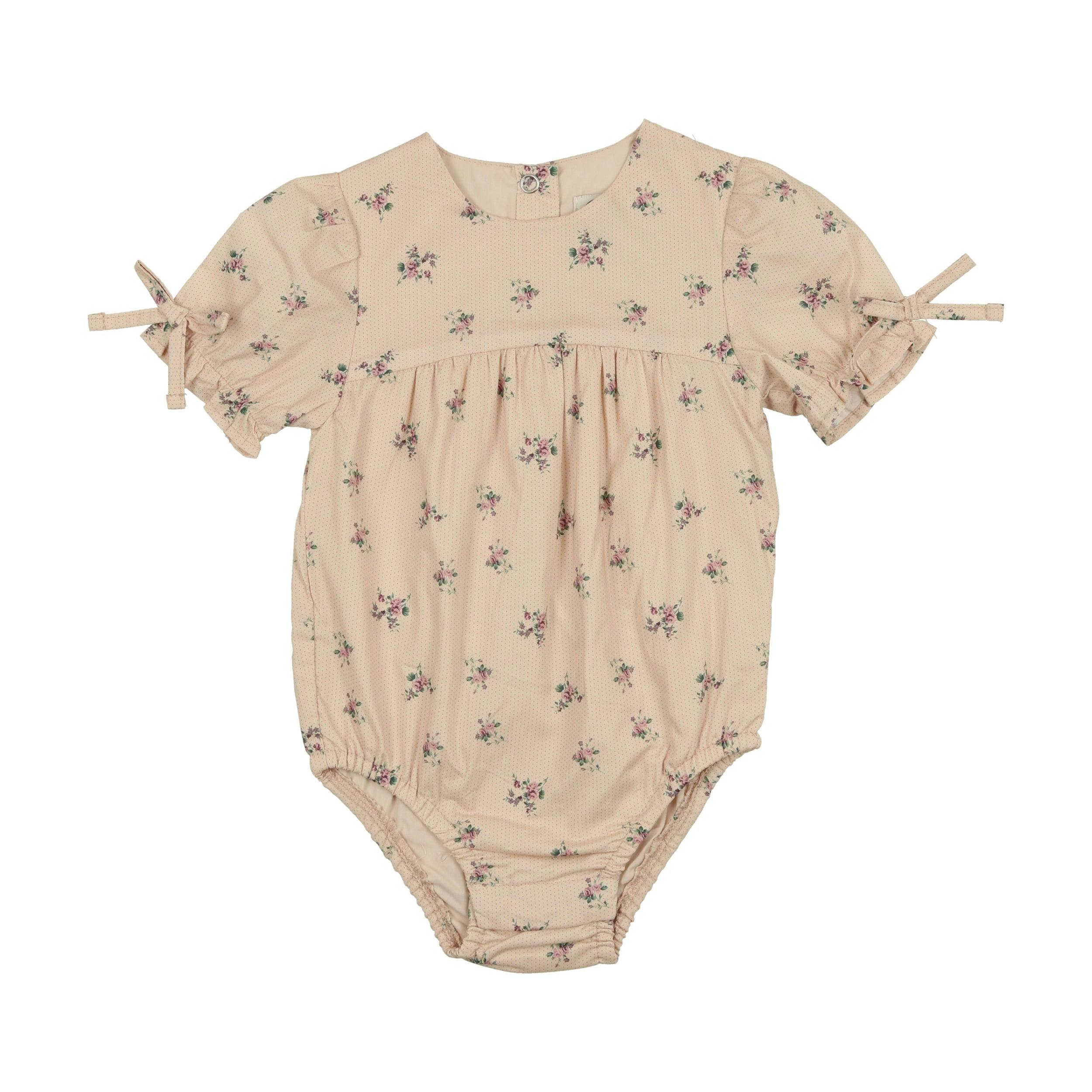 Rose Dot Baby Girl's Romper