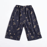 Wide-leg Pant in Midnight Bandana