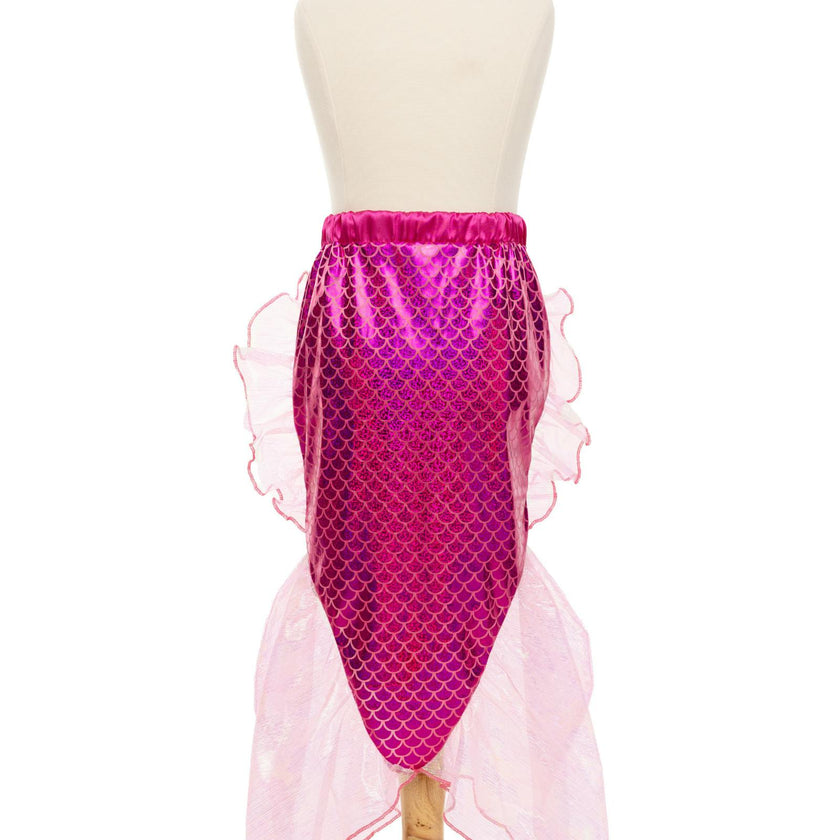Mermaid Glimmer Skirt Set with Headband