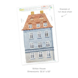 Stilton House • Peel-and-Stick Wall Decals
