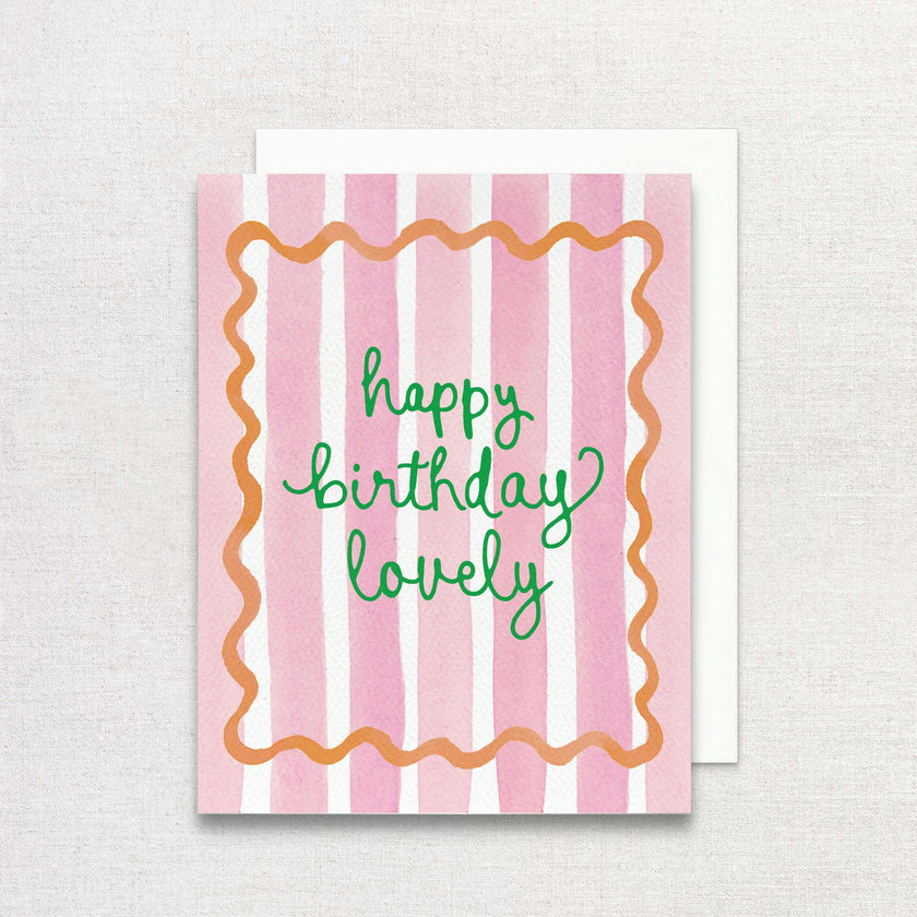 Happy Birthday Lovely Greeting Card