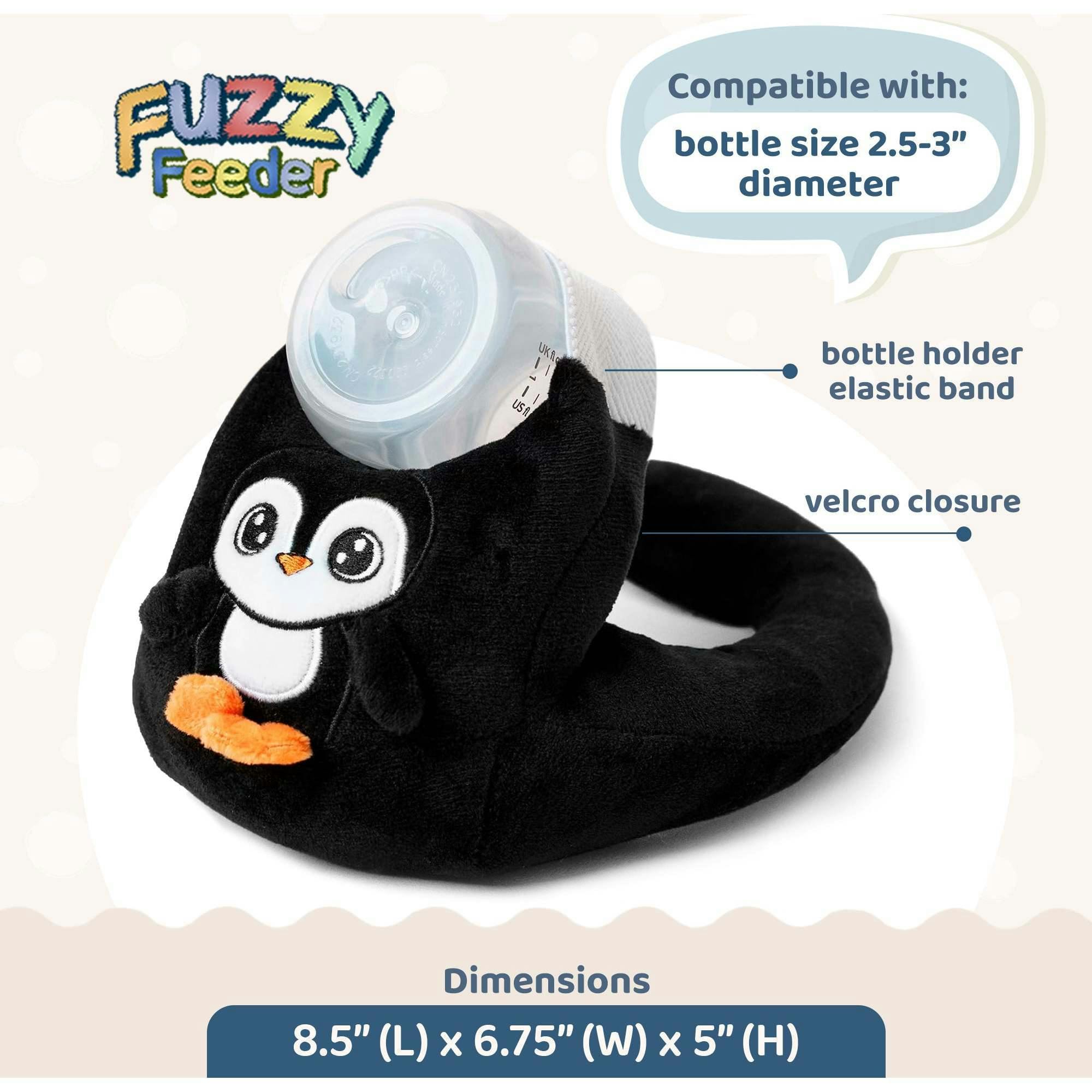 Baby Bottle Pillow Holder For Parents - Penguin