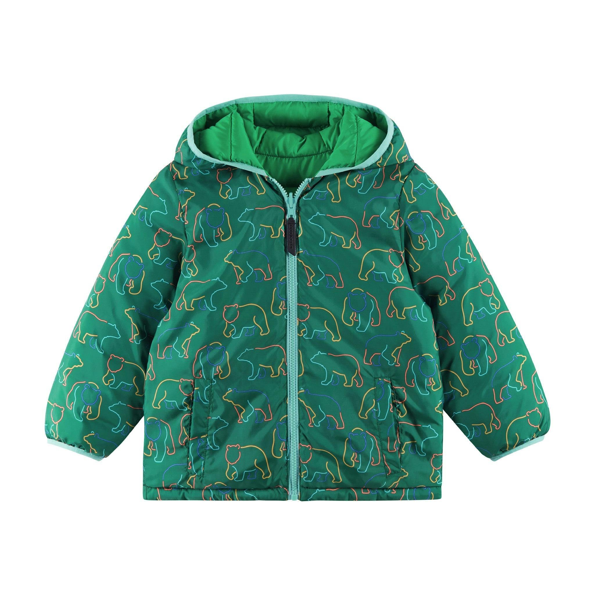 Kids Reversible Puffer Jacket