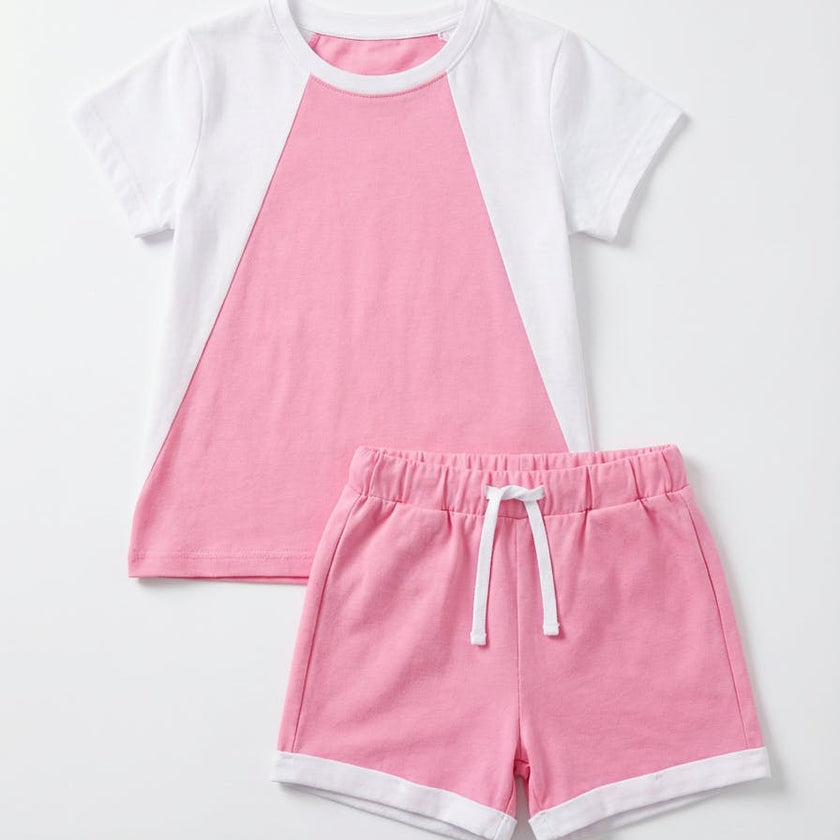 Colorblock Toddler Set