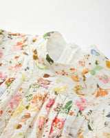 Christina Embroidered Mini Dress