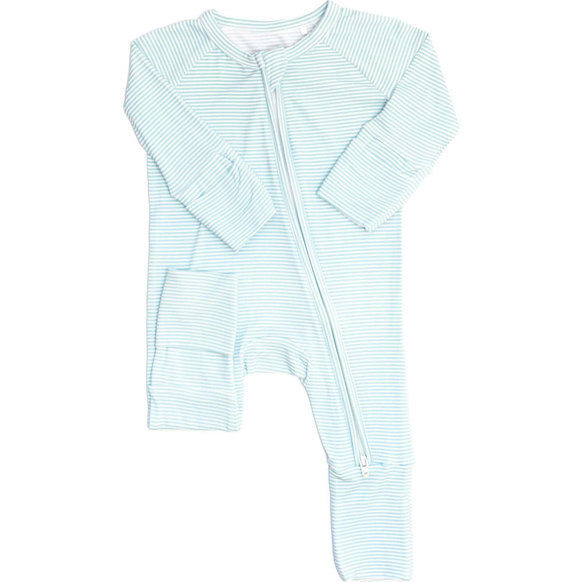 Mini Stripe Sleep Romper