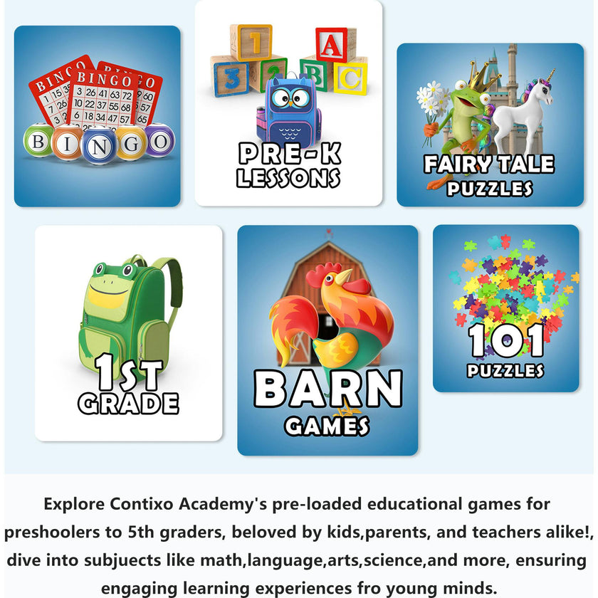 Contixo V8 32GB 7"" Kids Contixo Academy Tablet