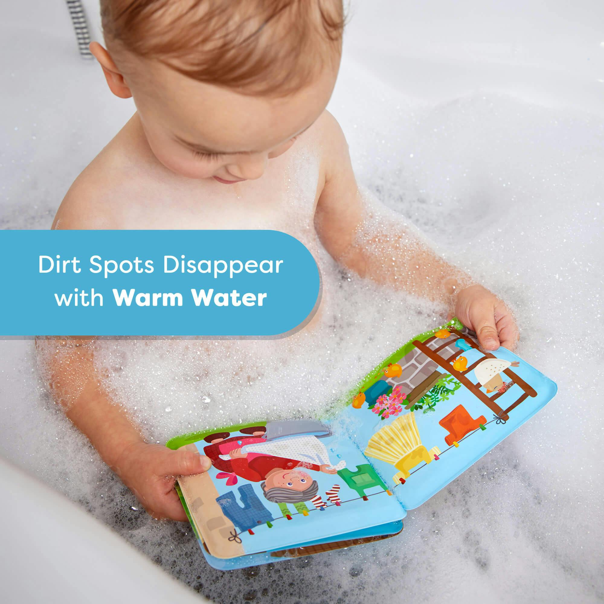 Toddler Bath Book Bundle - Set of 3 Magic Color Changing Bath Books
