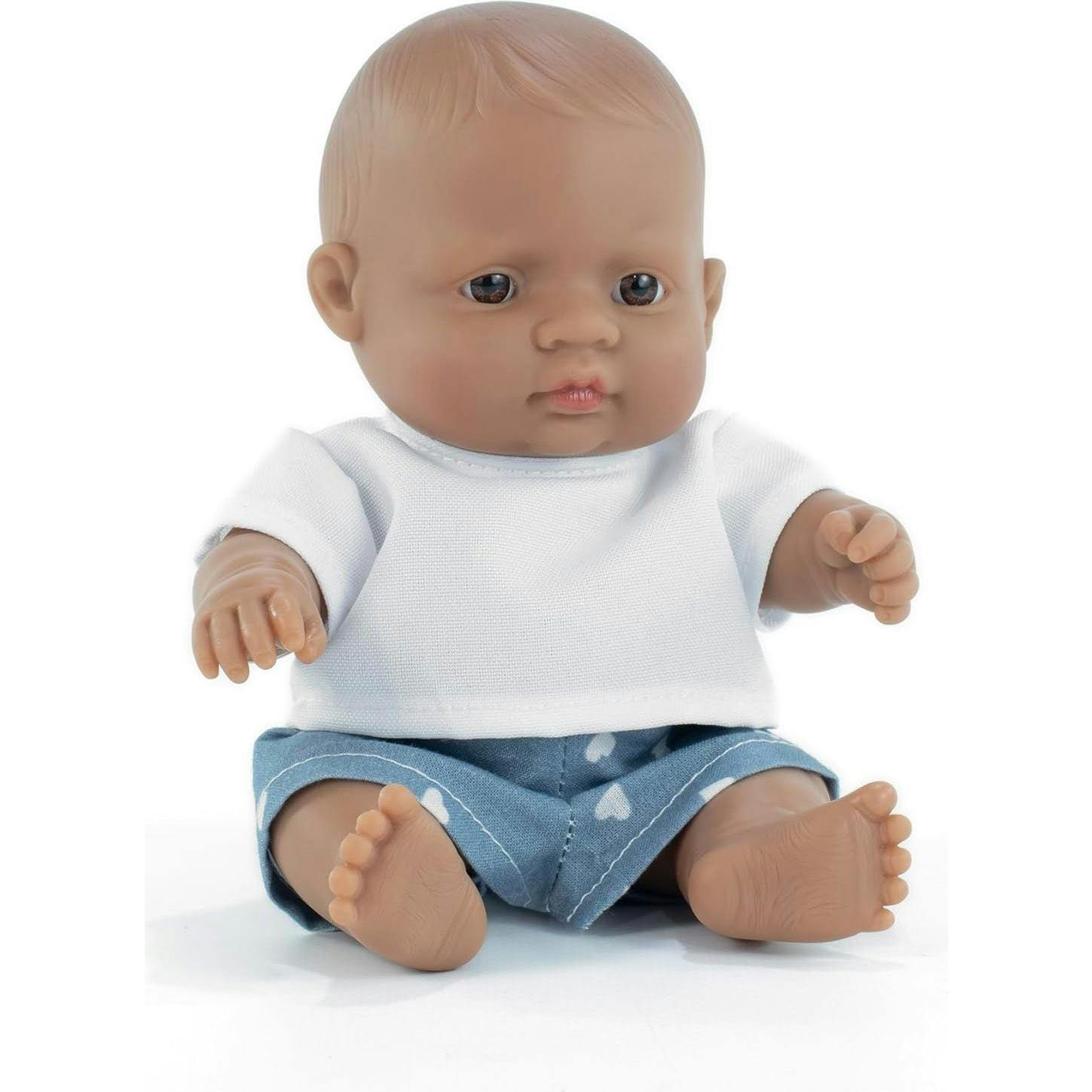 My friends & Me Collection Hispanic Boy Baby Doll - 8 1/4''
