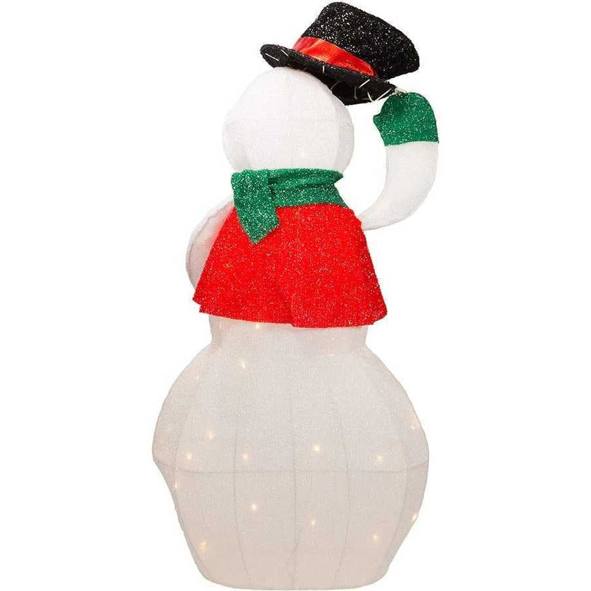36-Inch Light Up LED Animated Snowman