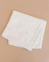 Organic Muslin Swaddle Set - Green