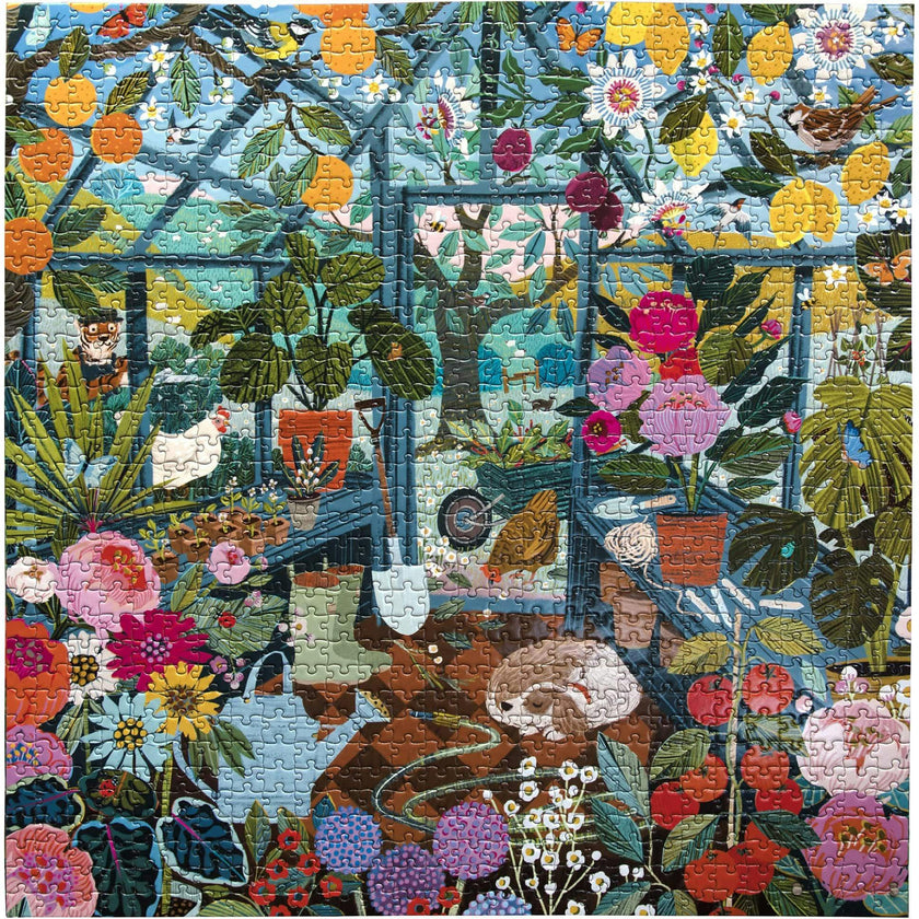 Piece&Love: English Greenhouse - 1000 pc Puzzle