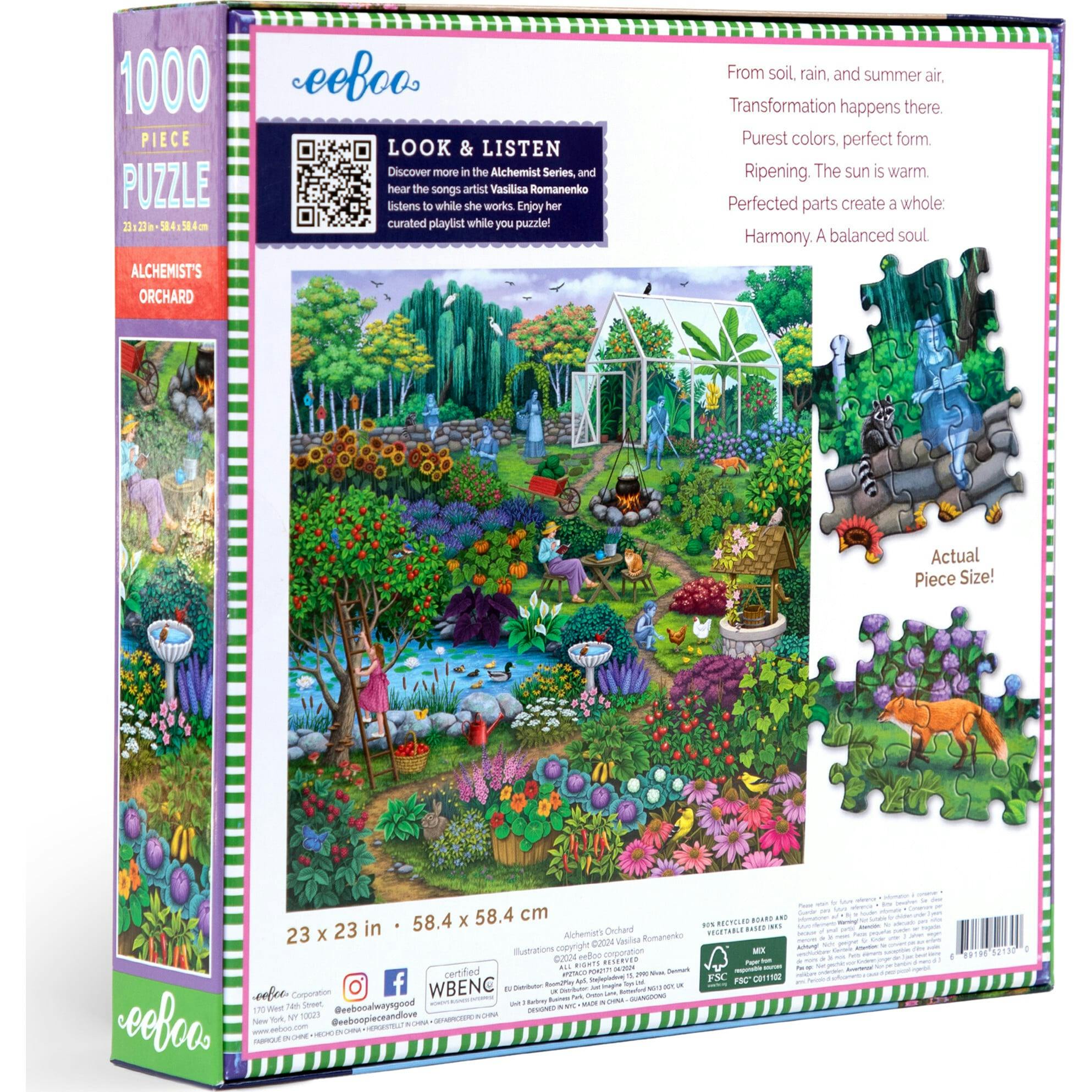 Piece&Love: Alchemist's Orchard - 1000 pc Puzzle