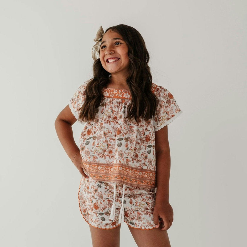 Embroidery Shorts