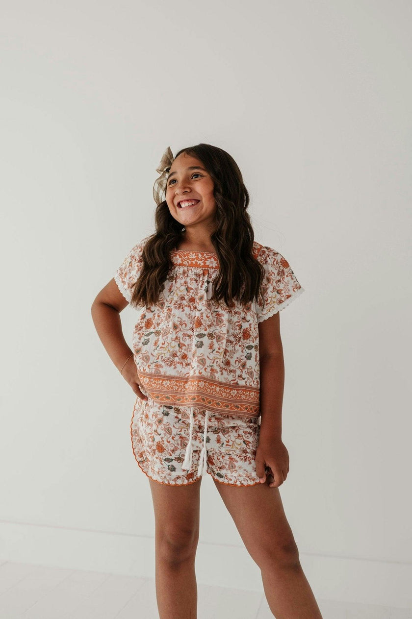 Embroidery Shorts